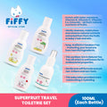 Fiffy - SUPERFRUIT TRAVEL TOILETRIES SET