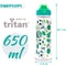 Eazy Kids - Eazy Kids Tritan Water Bottle w/ 2in1 drinking, Flip lid and Sipper 650ml