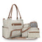 Alameda - Diaper Bag Set of 6 with Stroller Hooks - Ivory