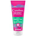 Carefree - Daily Intimate Wash, Duo Effect with Green Tea and Aloe Vera, 200 ml