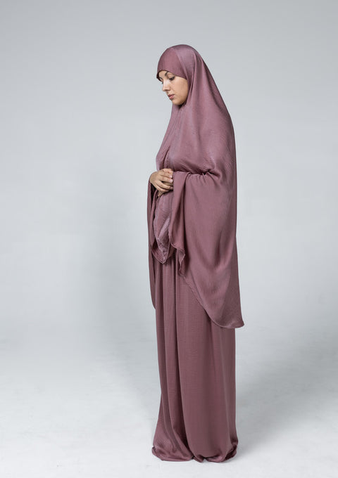 The Modest Company - Khimar Suit - Rosewood