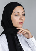 The Modest Company - The Deluxe Instant Hijab - Ultra Black