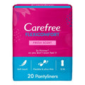 Carefree - Panty Liners, FlexiComfort, Fresh Scent, Pack of 20 