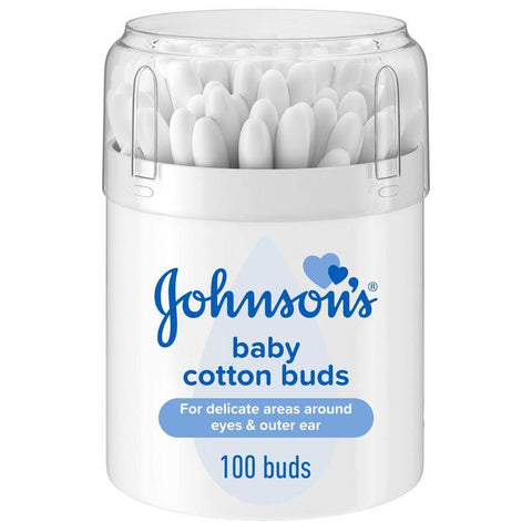 Johnson's Baby - Baby Cotton Buds, Box of 100 sticks