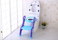 Eazy Kids - Step Stool Foldable Potty Trainer Seat- Blue