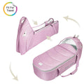 Sunveno - Foldable Travel Carry Cot - Pink