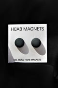 The Modest Company - Hijab Pin Magnet - Mat Black Charcoal