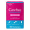 Carefree - Panty Liners, FlexiComfort, Fresh Scent, Pack of 60 