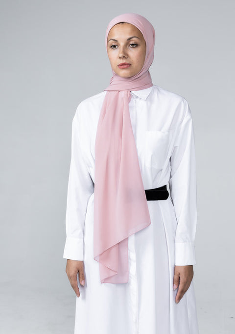 The Modest Fashion - The Deluxe Instant Hijab - Pink Lemonade