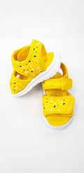 Vicco - Triangle Pattern Sandals - Yellow_EU 30