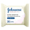 Johnson's - Cleansing Face Micellar Wipes, Extra - Sensitive, All Skin Types, Pack of 25 wipes