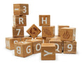 Kinderfeets - ABC Bamboo Blocks