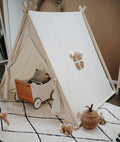 Kinderfeets - Tent - Natural Organic Cotton & Sustainable Pine Wood-Kinderfeets