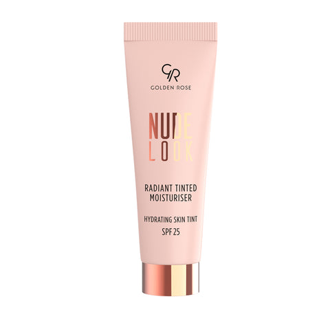 Golden Rose Nude Look Radiant Tinted Moisturiser Hydrating Skin Tint With Spf 25 No:03 Deep Tint