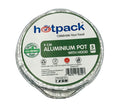 Hotpack - 5 Pieces Aluminium Pot With Hood 9 Centimetre 