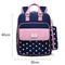 Sambox - Star Kids School Bag with Pencil Case - Polka Navy-Sambox