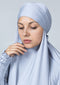 The Modest Fashion - The French Jilbab Dress - Silver Grey