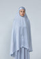 The Modest Fashion - Khimar Suit - Silver Grey