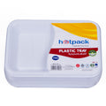 Hotpack - Plastic Rectangular Tray-No.3 –1 Kg