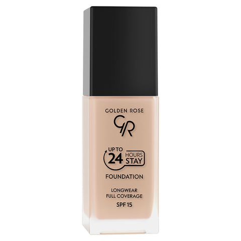Golden Rose Up To 24 Hours Stay Foundation No:04 Beige Light Brown 