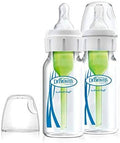 Dr. Browns - 4 oz/120 ml Glass Narrow Options+ Bottle, 2-Pack