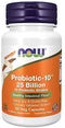Now -  Probiotic-10 25 Billion  50 Veg Capsules