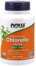 Now -  Organic Chlorella  200 Tablets