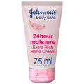 Johnson's - Hand Cream, 24 HOUR Moisture, Extra Rich, 75ml