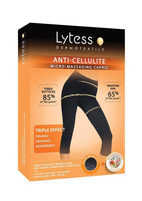 Lytess - Capris Anti-Cellulite (S/M)- Black