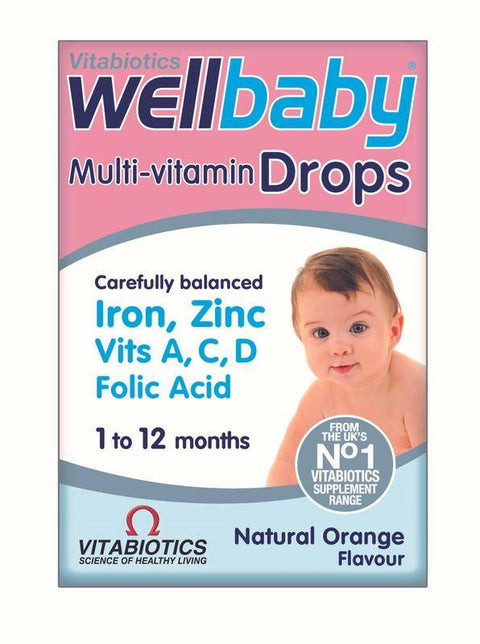 Vitabiotics - Wellbaby Multi-Vitamin Drops 30 Ml