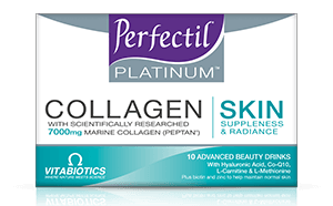 Vitabiotics - Perfectil Platinum Collagen Skin Drink 10 Bottles X 50Ml