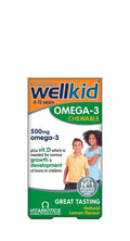 Vitabiotics - Wellkid Omega-3 Softbust 60 Capsules