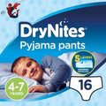 Huggies - Drynites Pyjama Pants, Age 4-7 Y, 17-30 Kg, 16 Bed Wetting Pants
