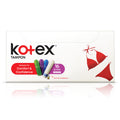 Kotex -  Mini Super Silky Cover Tampons - 16 Pieces