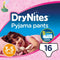 Huggies - Drynites Pyjama Pants, Age 3-5 Y, 16-23 Kg, 16 Bed Wetting Pants