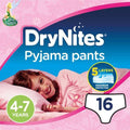 Huggies - Drynites Pyjama Pants, Age 4-7 Y, 17-30 Kg, 16 Bed Wetting Pants