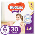 Huggies - Active Baby Pants - Size 6,  15-25 Kg, 30 Diapers Pants