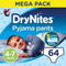 Huggies - Drynites Pyjama Pants, Age 4-7 Y, Boy, 17-30 Kg, 64 Bed Wetting Pants