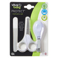 Vital Baby PROTECT nailcare set - white - 0 Months+