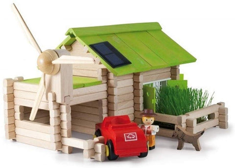 Inpro Solar - Log Cabin Educational Science Kit for Kids