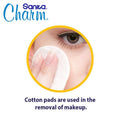 Sanita Charm - 100% Cotton Pads, 40 pads-Sanita Charm