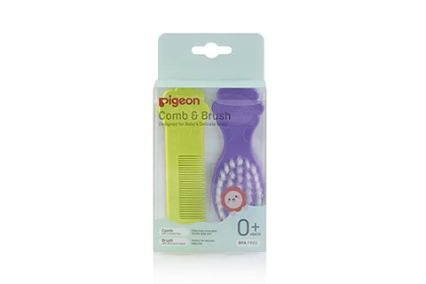 Pigeon - Comb & Hair Brush Set