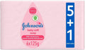 Johnson's Baby - Soft Soap, 125 g, Pack of 6