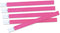 100 pcs Neon Pink Wrist Band (PVC Material Id Band  Material: Pvc 100 pcs