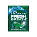 Closeup - Toothpaste Menthol Fresh-Closeup