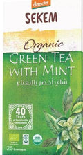 Sekem - Organic Green Tea With Mint 25 Envelopes