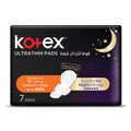 Kotex -  Ultra Thin Pads Night with Wings 7 Sanitary Pads