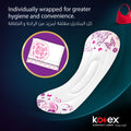 Kotex - Everyday Panty Liners Long lightly scented 60 Liners