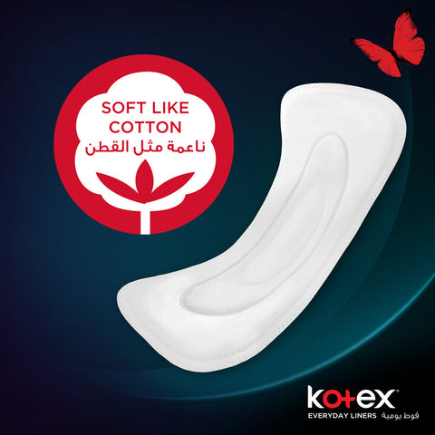 Kotex - Everyday Panty Liners Normal unscented 40 Liners