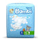 Sanita Bambi -  Baby Diapers Regular Pack, Size 1, Newborn 2-4 KG, 19 Count-Sanita Bambi
